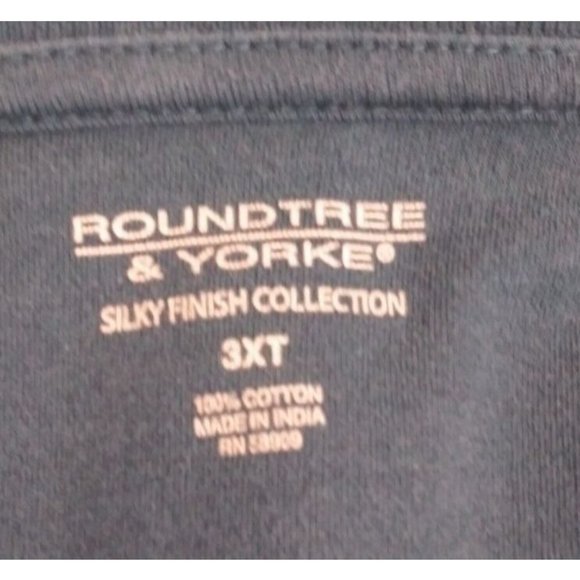 Rountree & Yorke Men's Jade Long Sleeve Shirt Size 3XT - Picture 4 of 5